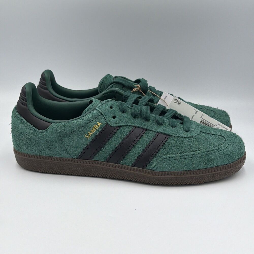 Adidas Samba OG College Green Black Men's Size 7.5 / Women's 8.5 Shoes IH4384